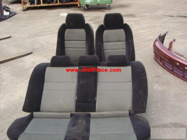 SE31003 - JDM BE Legacy B4 kouki seats complete front and rear seats. Fits all 00-04 Legacy sedans. Pic is not the actual seat, actual seats in excellent condition.